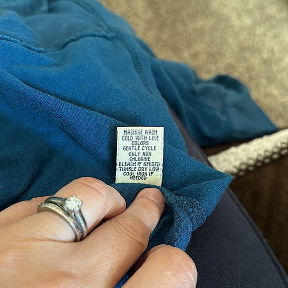 Maurice blue pattern button down - Picture 4 of 6